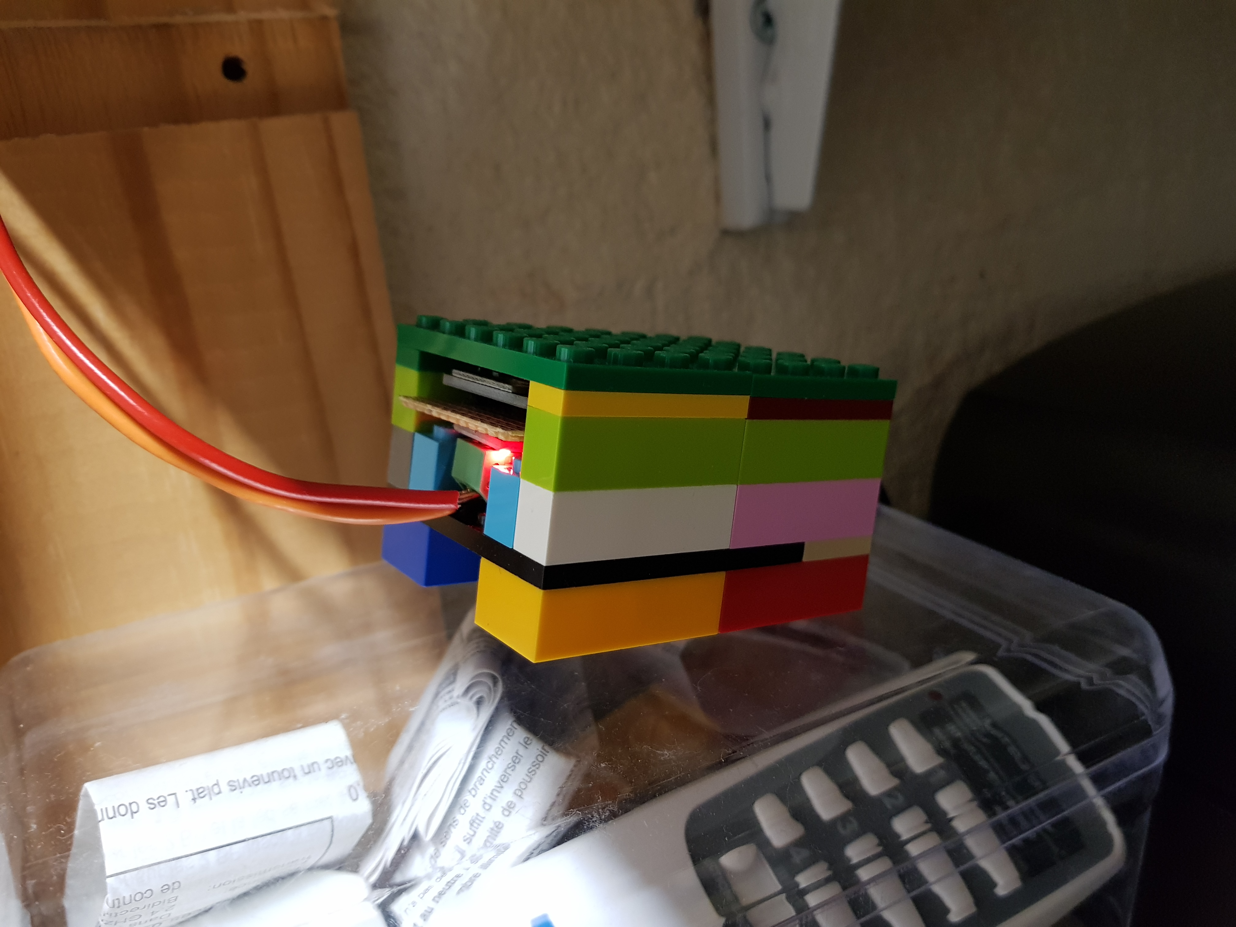 Boite en LEGO